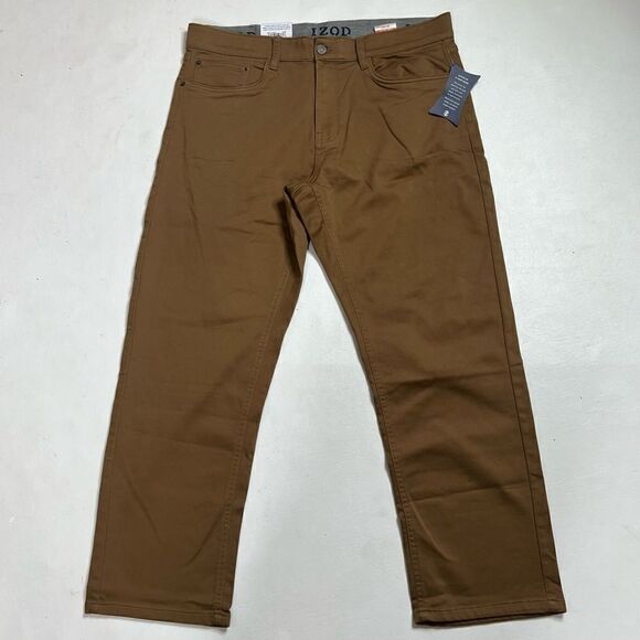 Izod | NWT Colored Comfort Stretch Jeans with Ultra-Flex Waistband Bootcut Jeans - Picture 1 of 6